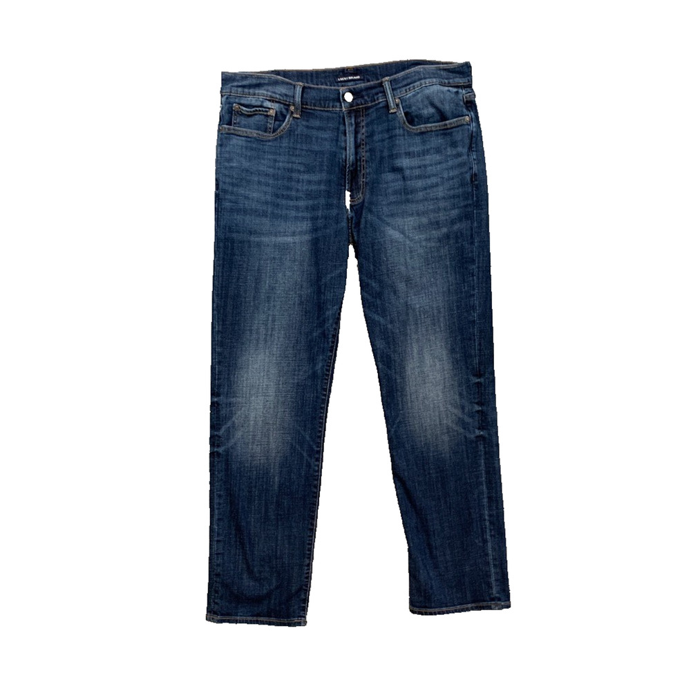 Lucky Brand Jeans Mens 36 Blue Vintage Straight Coolmax Stretch Cotton Lyocell